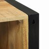 vidaXL Armoire de salle de bain Marron Bois de mangue massif
