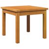 vidaXL Table d'appoint Huile Naturelle Bois d'Acacia Massif