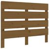 vidaXL Cadre de lit Marron miel 90x190 cm Bois de pin massif Simple