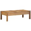 vidaXL Table basse Marron 110 x 55 x 35 cm Bois massif de récupération