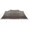 vidaXL Tente familiale tunnel 6 personnes marron imperm&eacute;able