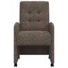 vidaXL Chaises de Salle &agrave; Manger avec Roues 2 pcs Gris fonc&eacute;