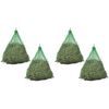 vidaXL Filet &agrave; foin 4 pcs Rond 1 x 1 m PP
