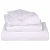 vidaXL Serviettes de sauna FROGN 4 pcs blanc 80x200 cm 360 g/m&sup2;
