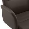 vidaXL Chaise de bureau Marron Similicuir