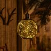 Luxform Lighting Lampe sur corde &agrave; LED sur pile G170 Transparent