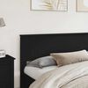 vidaXL T&ecirc;te de lit Ch&ecirc;ne noir 200 cm Bois d'ing&eacute;nierie