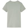T-shirt pour enfants kaki clair 104
