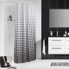 Sealskin Rideau de douche Speckles 180 cm Noir