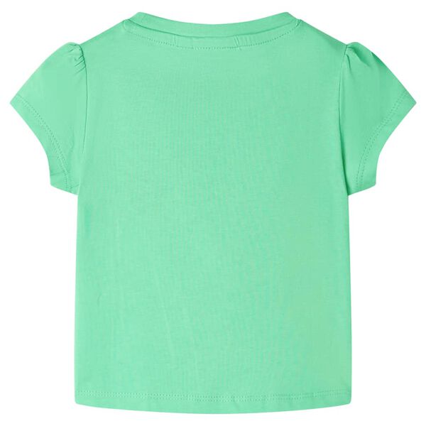 T-shirt pour enfants vert clair 104