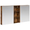vidaXL Ensemble de Meubles de Salle de Bain 3 pc 130 x 14,5 x 70 cm
