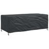 vidaXL Housse pour meubles Uni Noir 220 x 110 x 70 cm 210D
