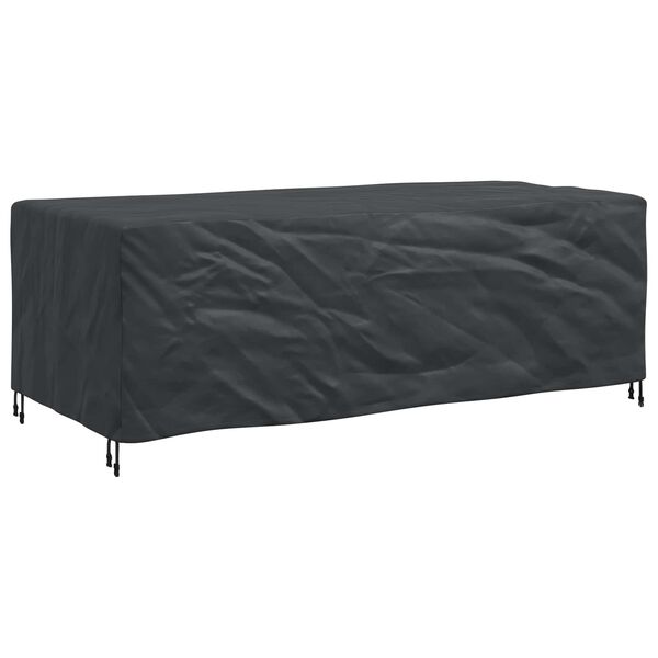 vidaXL Housse pour meubles Uni Noir 220 x 110 x 70 cm 210D