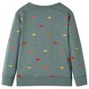 Sweatshirt pour enfants kaki 92