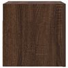 vidaXL Meubles TV muraux 2 pcs Ch&ecirc;ne marron 30,5x30x30 cm
