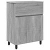 vidaXL Unit&eacute; de vanit&eacute; de salle de bain Sonoma gris 60 x 35 x 80 cm