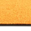 vidaXL Paillasson lavable Orange 120x180 cm