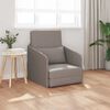 vidaXL Canap&eacute;-Lit 60cm Taupe tissu
