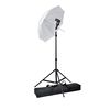 vidaXL Kit de Speedlight Noir M&eacute;tal