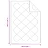 vidaXL Couette avec oreiller 2 pcs Blanc Microfibre