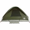 vidaXL Tente de camping à dôme 2 personnes vert olive imperméable