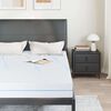 vidaXL Matelas Blanc 140 x 200 cm Tissu jacquard
