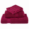 vidaXL Serviette Invit&eacute; SOLUND Bordeaux Coton