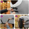 vidaXL Couverture &Eacute;quine Gris Clair Complet 75 cm Fleece polaire