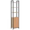 vidaXL Biblioth&egrave;que Ch&ecirc;ne Sonoma 40 x 24 x 161 cm Bois d'ing&eacute;nierie