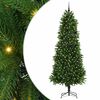 vidaXL Sapin de No&euml;l avec 300 LED avec support Vert 240 cm PE