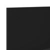 vidaXL Armoire murale 100x16,5x30 cm noir bois d'ing&eacute;nierie
