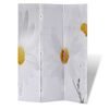 vidaXL Cloison de séparation pliable 120 x 170 cm Fleur