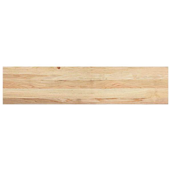 vidaXL Marches d'escalier 12 pcs non trait&eacute; bois ch&ecirc;ne massif