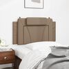 vidaXL Coussin de t&ecirc;te de lit Viana cappuccino 100 cm similicuir