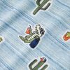 T-shirt pour enfants m&eacute;lange de bleu 116