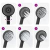 vidaXL Ensemble de Douche Noir G 1 / 2 pouces Laiton