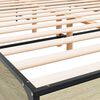 vidaXL Cadre de lit sans matelas ch&ecirc;ne sonoma 150x200 cm