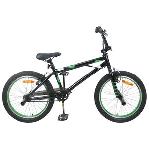vidaXL BMX 20 Pouces pour les plus de 9 ans Noir