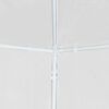 vidaXL Tente de r&eacute;ception 3 x 6 m Blanc