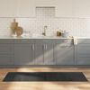 vidaXL Tapis rectangulaire gris 60x200 cm bambou