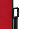 vidaXL Auvent lat&eacute;ral r&eacute;tractable rouge 140x500 cm