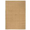 vidaXL Tapis rectangulaire Naturel 160x230 cm Jute