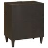 vidaXL Table de chevet 50 x 33 x 60 cm Bois de mangue massif