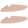 vidaXL &Eacute;tag&egrave;re Flottante d'Angle Support d'angle 2 pc Rose