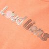 T-shirt enfant &agrave; manches courtes orange n&eacute;on 116