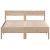 vidaXL Cadre de lit sans matelas 120x190 cm bois de pin massif
