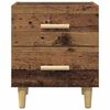 vidaXL Armoire de lit Bois ancien 40 x 35 x 47.5cm Bois d'ing&eacute;nierie