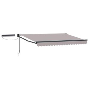 vidaXL Auvent r&eacute;tractable &eacute;lectrique 2,5 x 2 m