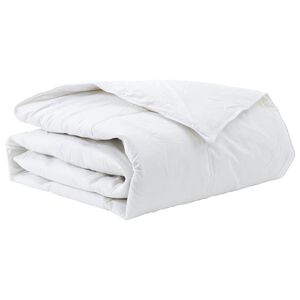 vidaXL Duvet d'hiver 135 x 200 cm Hiver Plume Blanc Respirant