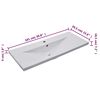 vidaXL Ensemble de meubles de salle de bain Gris b&eacute;ton Agglom&eacute;r&eacute;